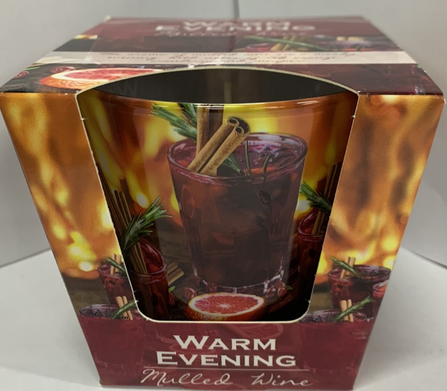 Свеча ароматическая «Теплый вечер» Разноцветный Bartek Candles (50456 Mulled wine)