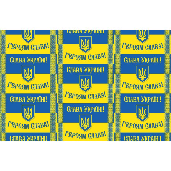 Бумага упаковочная мелованная 80г 10 листов - 100 х 70см Разноцветный Unison (PVM10-236)