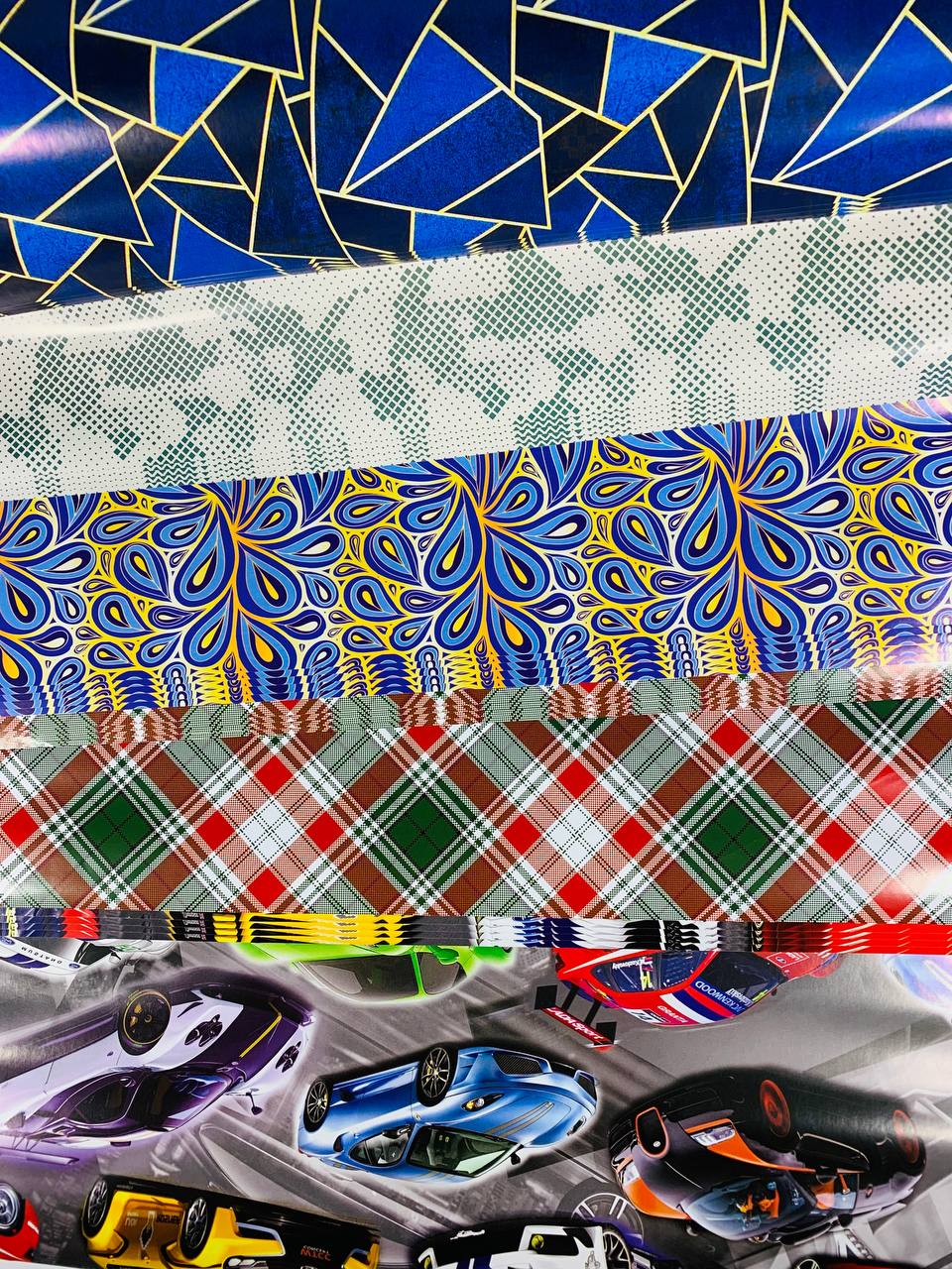 Бумага мелованная 25 листов- 100 х 70см Польша Разноцветный Unison (PGP10070-NM)