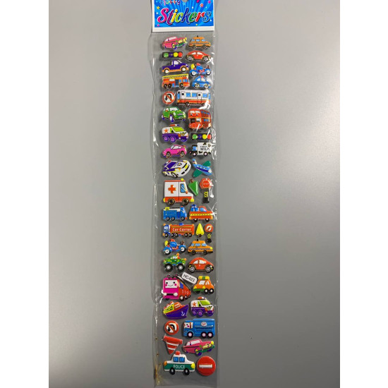 Наклейки 37 х 6см, 25шт/уп Разноцветный Unison (HC-23)