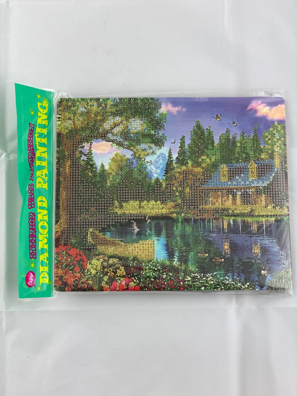 Алмазная мозаика 21 х 25см "Речка" Разноцветный Без бренда (D21260)