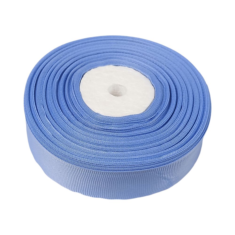 Репсовая лента 2,5см* 23 м небесно голубой (D00225-218)