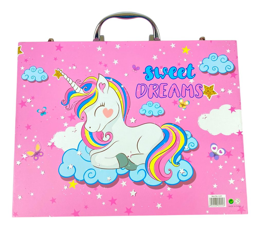 Набор для творчества 68 предметов, Розовый Единорог (13548)