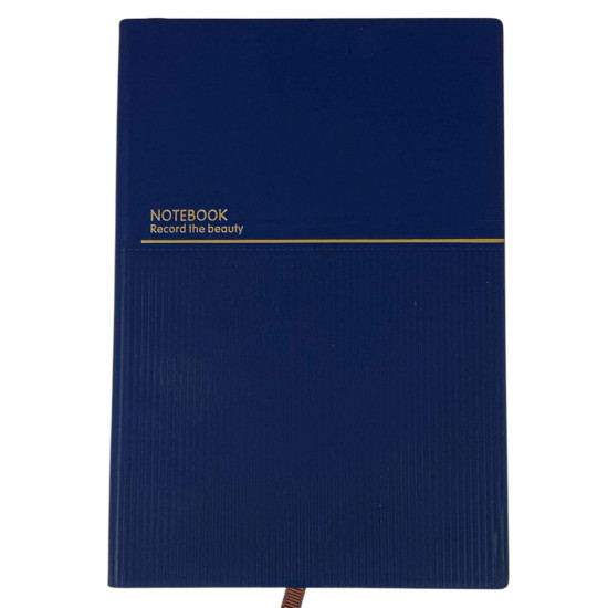 Блокнот А5, 100 аркушів, 70гр, синій (25-73 blue)