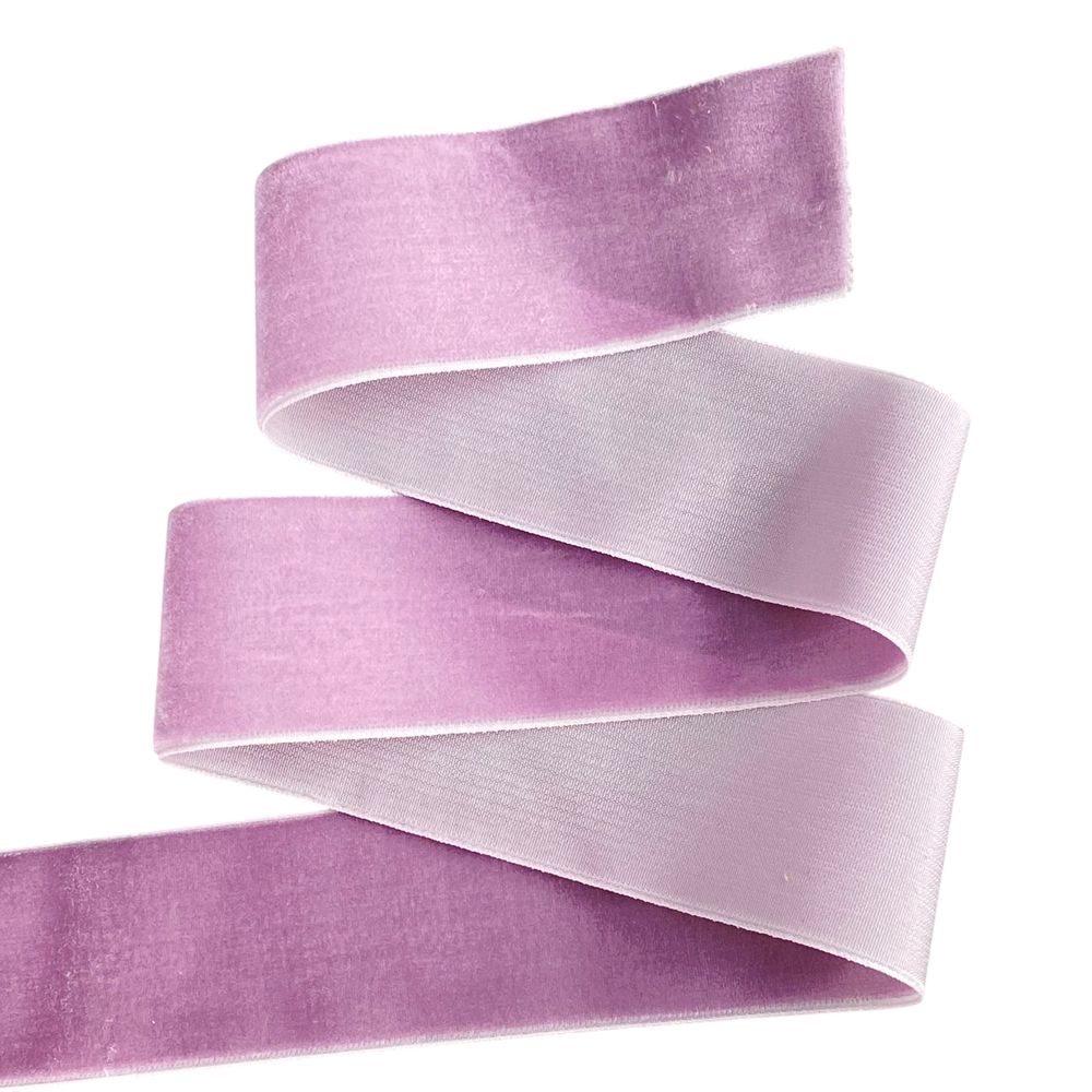 Оксамитова стрічка  5 см (±5мм) х 20 ярдів Рожевий Marill (D00850- C 38)