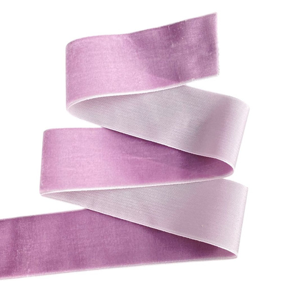 Оксамитова стрічка  5 см (±5мм) х 20 ярдів Рожевий Marill (D00850- C 38)