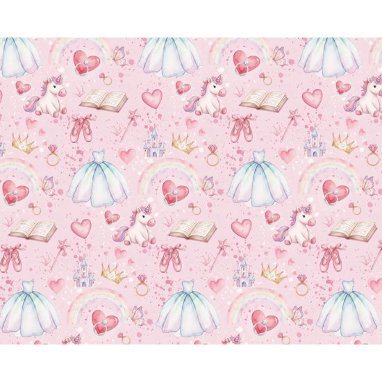 Папір пакувальний крейдований 80г 10 аркушів 100 х 70см (PVM10-341)