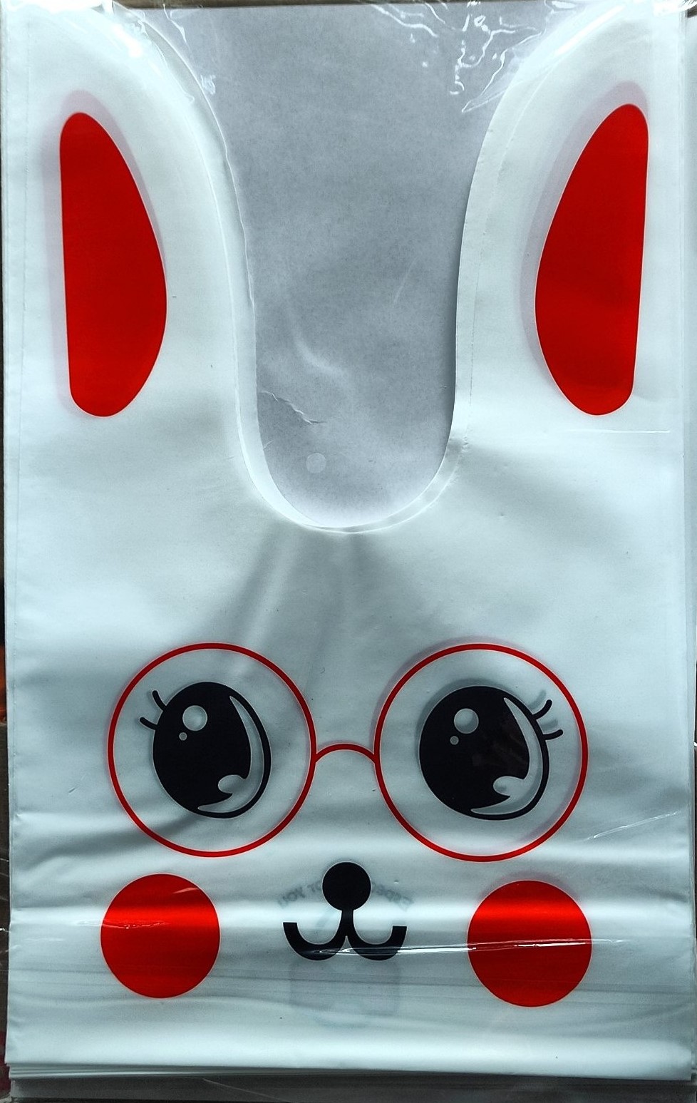 Пакет поліетиленовий з вушками   Зайка 31 х 16 х 20см,  50шт (bl2501-278)