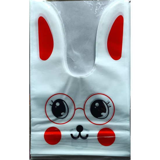 Пакет поліетиленовий з вушками   Зайка 31 х 16 х 20см,  50шт (bl2501-278)