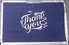 Пакет поліетиленовий із зав'язкою, 30 х 20 х 8см (10800 blue)