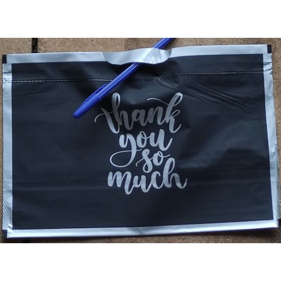 Пакет поліетиленовий із зав'язкою, 30 х 20 х 8см (10800 black)