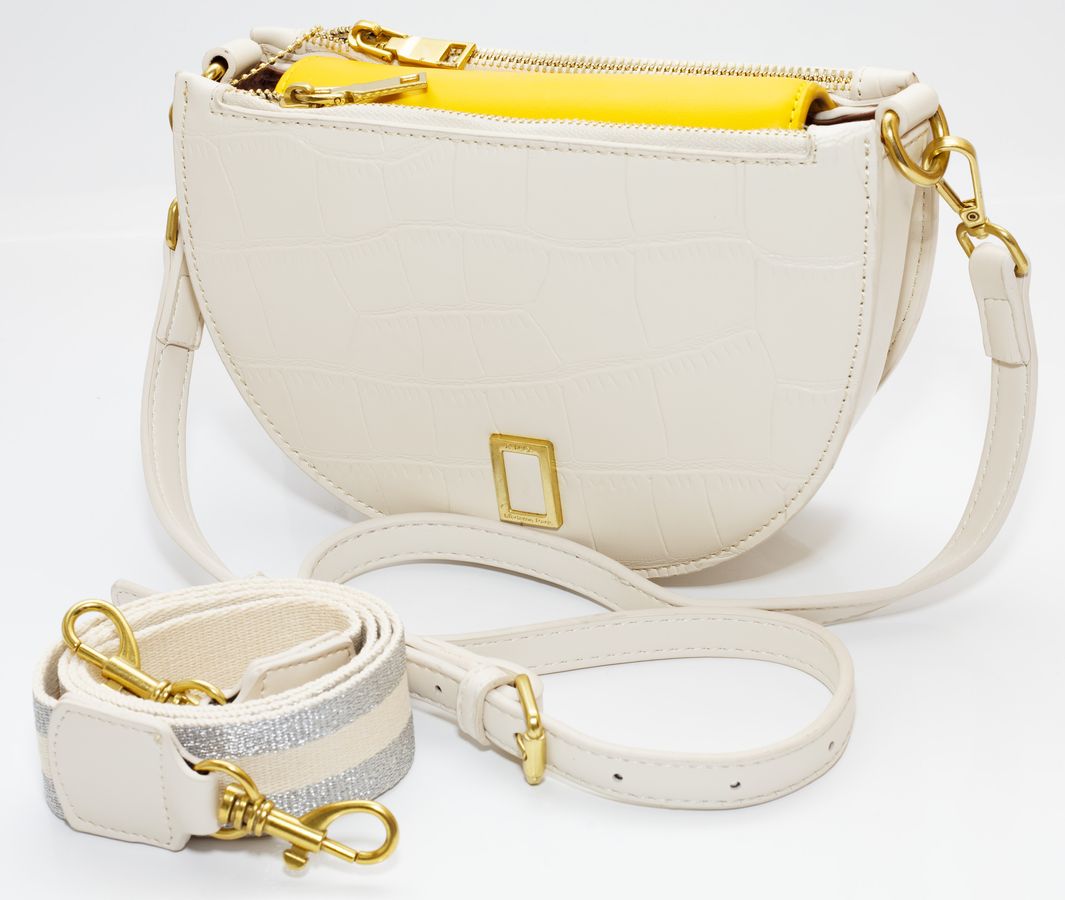 Сумка жіноча біла 21,5х14,5 екошкіра (L8192 white)