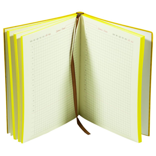 Ежедневник недатир. клетка "Мегаполис" А5, 160листов (6621-А5NK)