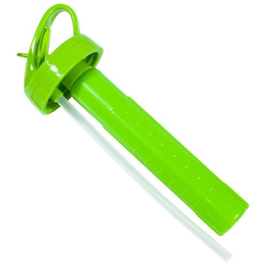 Бутылка для воды "Bottle"c трубочкой,прозрачная, 550мл, mix6, 6281 (6281)