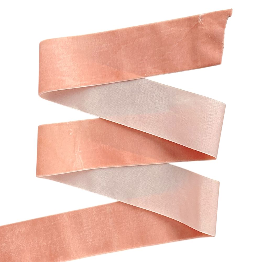 Оксамитова стрічка  2,5 см х 50  ярдів Marill (D00825- С  09)