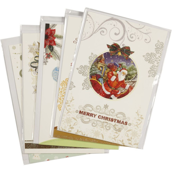 Листівки  новорічні  K73,  14х21см,  з конвертом (K73)