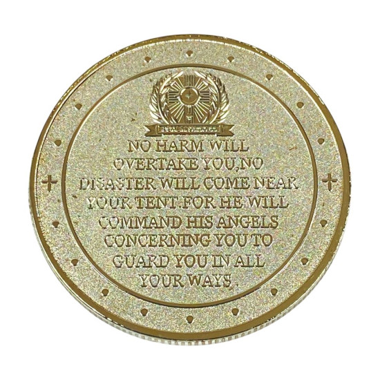 Монета-сувенір Archangel Michael срібло, 4см в капсулі (Cs - 1005)