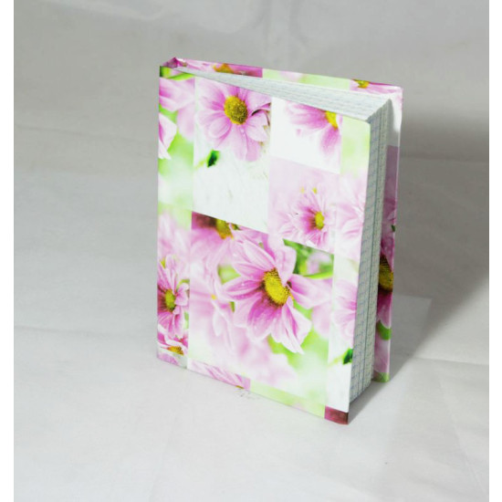 Блокнот  А6, клітинка,тверда ламінована обкладинка, 10,0х15,0, 160 аркушів (A6 - 160)