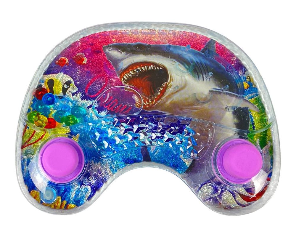 Игра водяная "Поймай колечко-Рыбы" две кнопки, 4 вида (2586-Т-К)