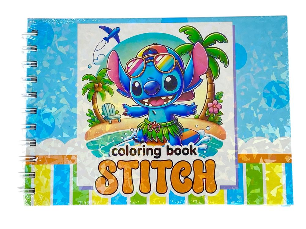 Альбом  розфарбовка 48 аркушів "Стіч"  21 х 15см, 160г/м2 (8803-ST)