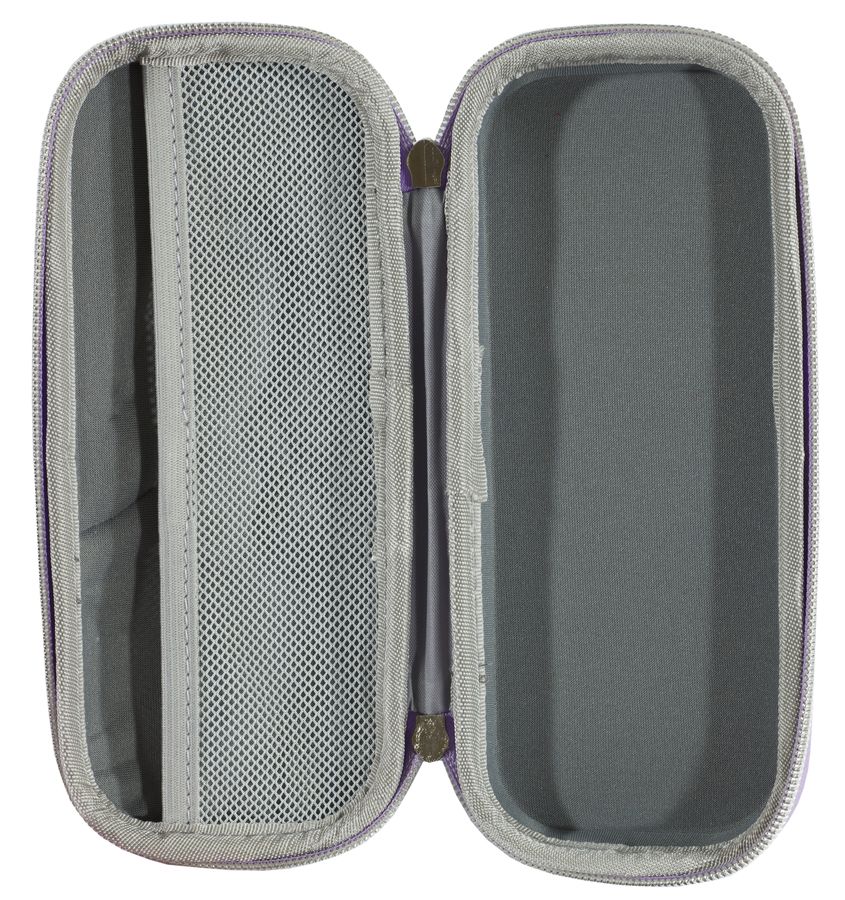 Пенал  жесткий объемный  22,5 х 10 х 3см Фиолетовый Unison (P3293)