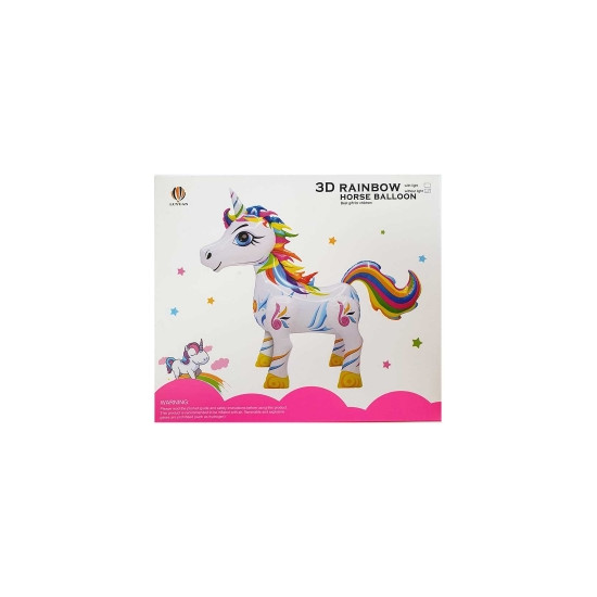 Фігура "стоячка" єдиноріг   веселка 167 х 137см Різнокольоровий Pelican (836615)