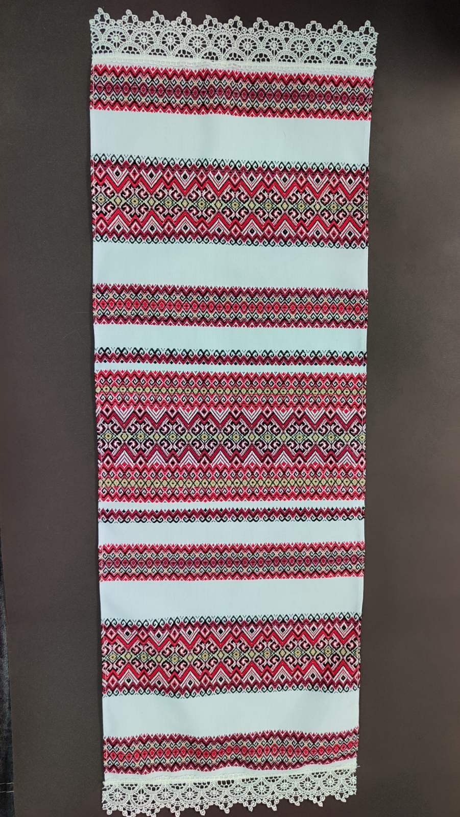 Декор для пасхальной корзины - салфетка 0,85 х 29см (DGC-204)