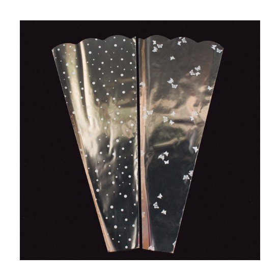 Пакет конус з малюнком 10 х 34 х 80см (100шт в уп) Unison (KP434)