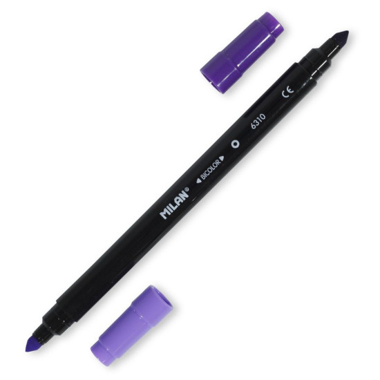 Набор двойных фломастеров ТМ "MILAN" 10цв. 0,5mm (06171010)