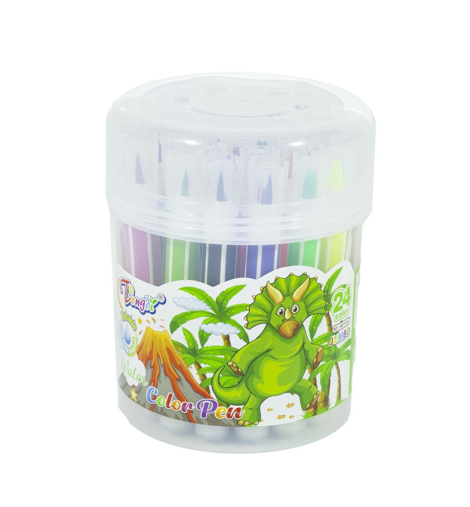 Фломастеры с мягкой кистью 24 цвета Разноцветный Unison (6877-24)