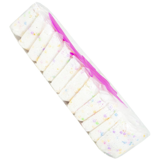 Пластилін кульковий 12шт. * 13g + стеки, Білий Unison (34SH890-12)