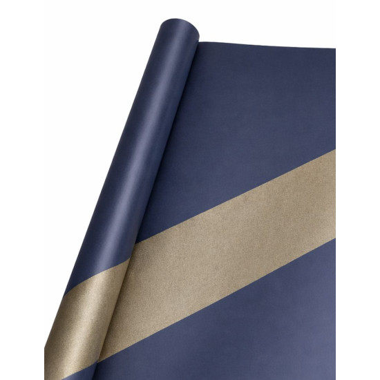 Папір пакувальний крафт-двосторонній 0,7 х 7м Синій Unison (Пт 475.49)