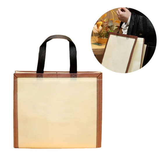 Сумка-шопер пластикова 42 х 32 х 10см (63-1-6-1005)