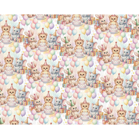 Папір пакувальний крейдований 80г 10 аркушів 100 х 70см (PVM10-349)