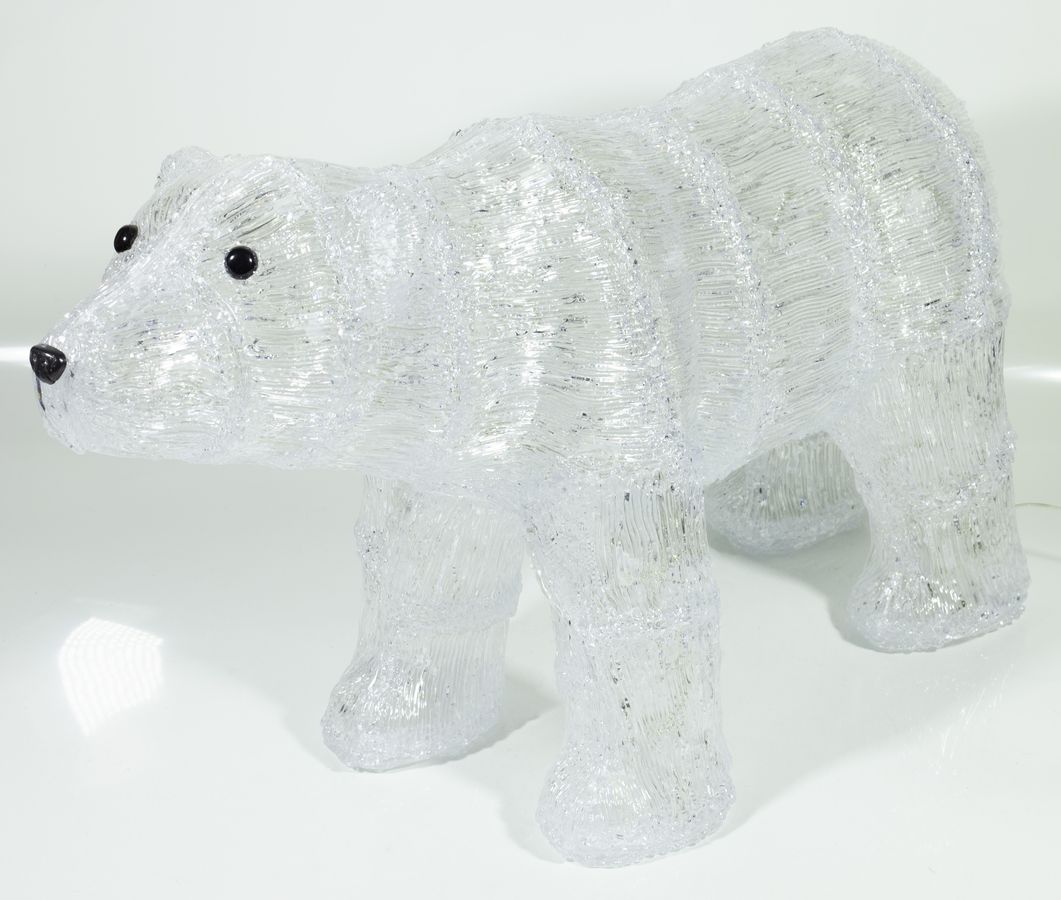 Медведь акриловый LED размер 35см * 60см (19-024)