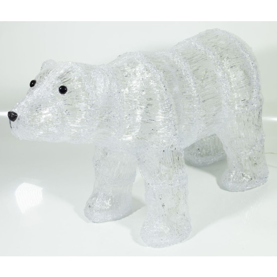 Медведь акриловый LED размер 35см * 60см (19-024)