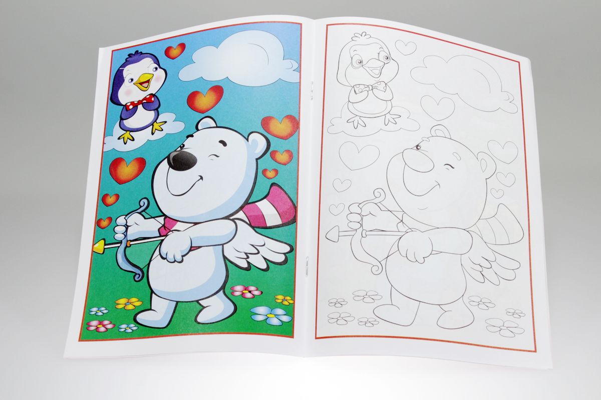 Раскраска "приключения девченок" (РМ-22)