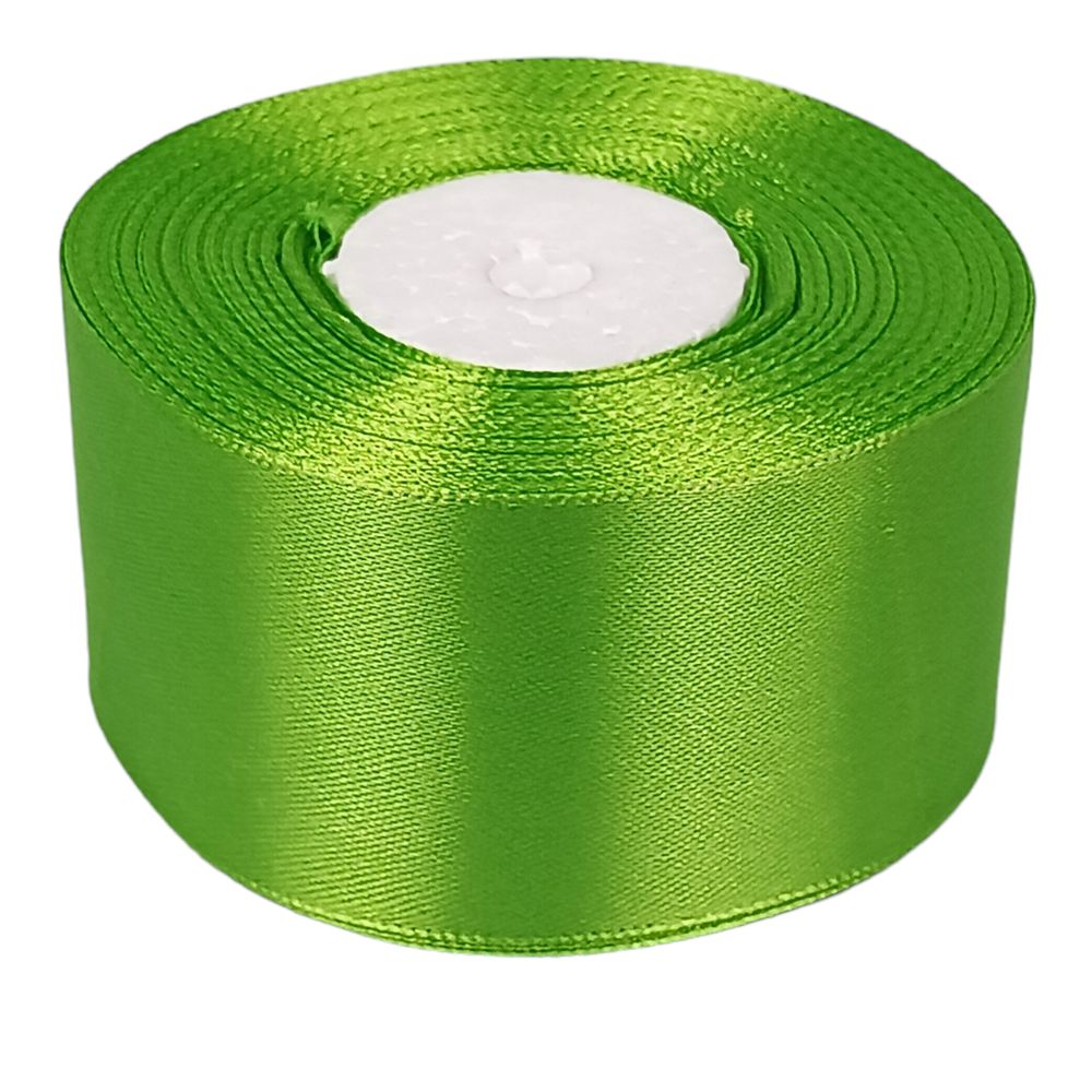 Атласная лента 5см (±5мм) x 33м Зеленый Marill (LA5033-52)