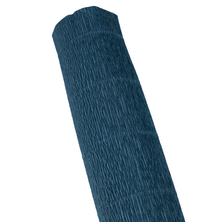 Бумага гофрированная 50 х 250см 180г Морская волна Синий Cartotecnica Rossi (560)