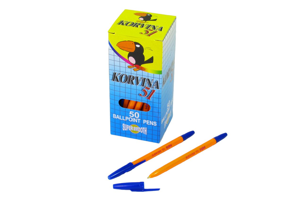 Ручка шариковая синяя "Korvina" Unison (51-CorvBlu)