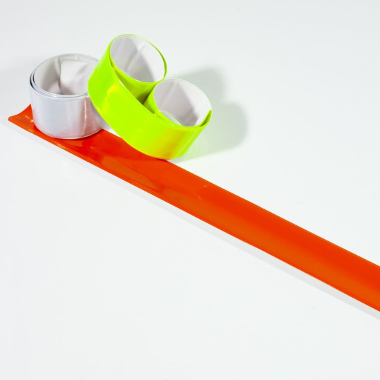 Браслет светоотражающий "Stripe"  40см mix (5509)