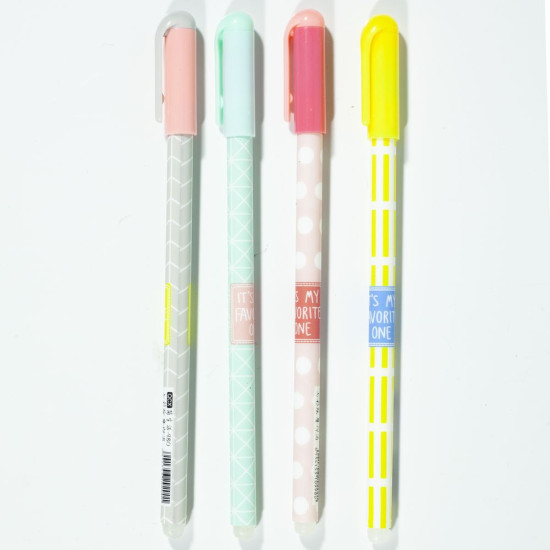 Ручка "пиши-стирай" "Геометрія" синя Синій Unison (9236DSCN)