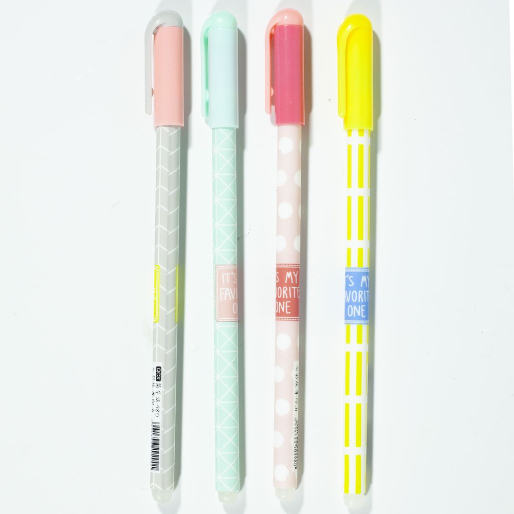 Ручка "пиши-стирай" "Геометрія" синя Синій Unison (9236DSCN)