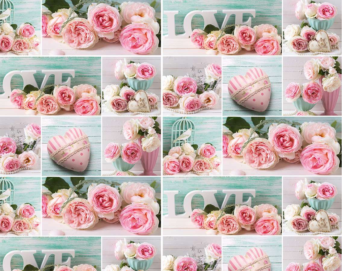 Бумага упаковочная мелованная 80г 10 листов  100 х 70см Розовый Unison (PVM10-28)