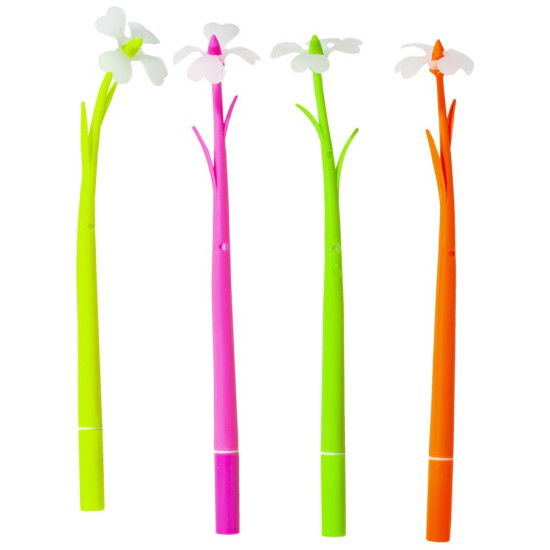 Ручка детская, гель син. "Flower", Unison. 0285 Unison (0285)