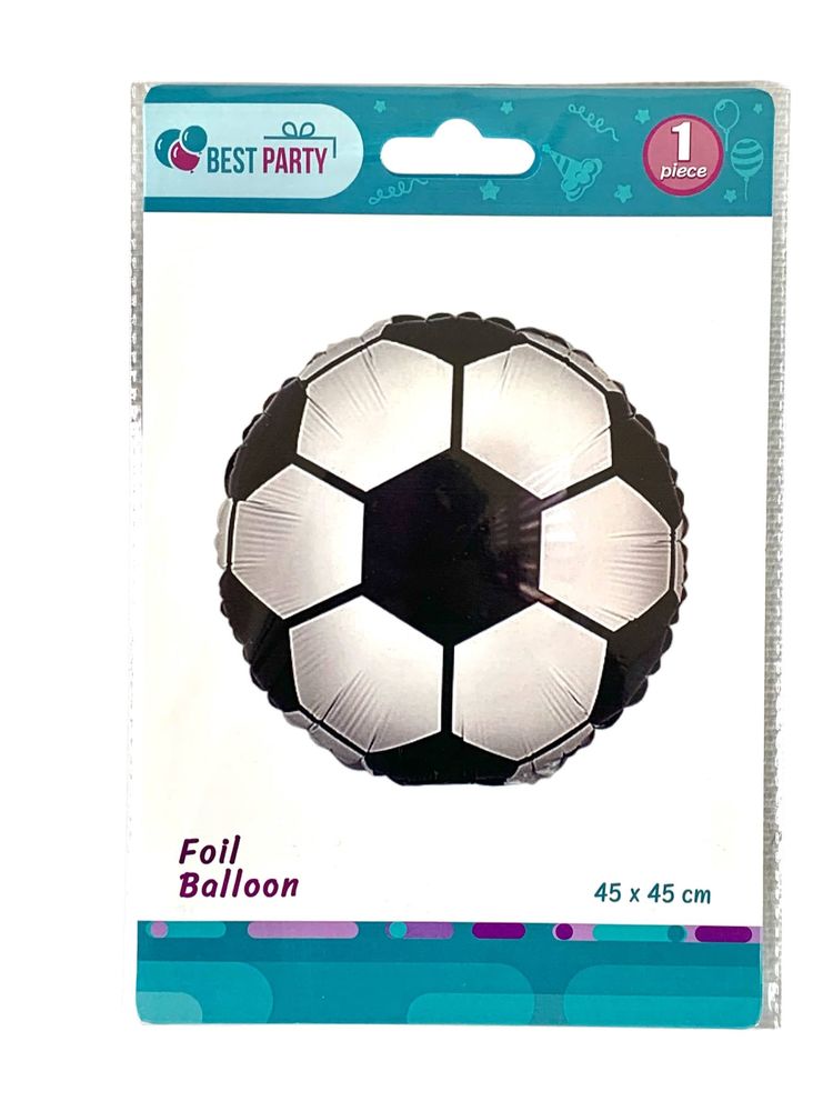 Кулька фольгована , футбольний м'яч, 45см Різнокольоровий Pelican (835101/BP10860(B0581))