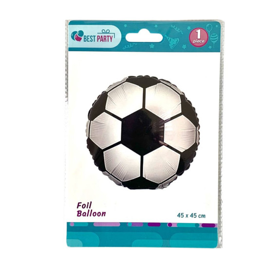 Кулька фольгована , футбольний м'яч, 45см Різнокольоровий Pelican (835101/BP10860(B0581))