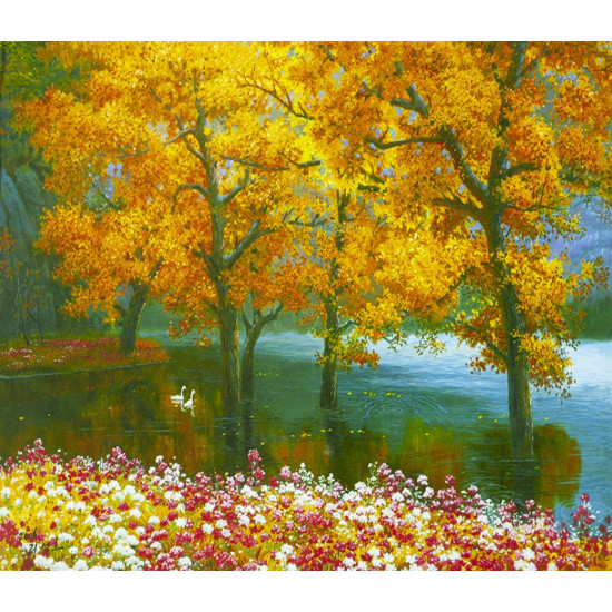 Картина по номерам 40х50,  "Природа" (6473EOTG_O)