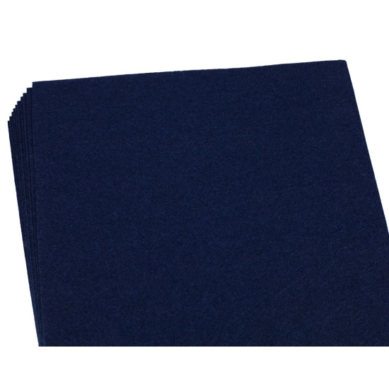 Фетр 1,2мм темно-синий Medium А4 -10 листов, 170MHQ-044 (170MHQ-044)