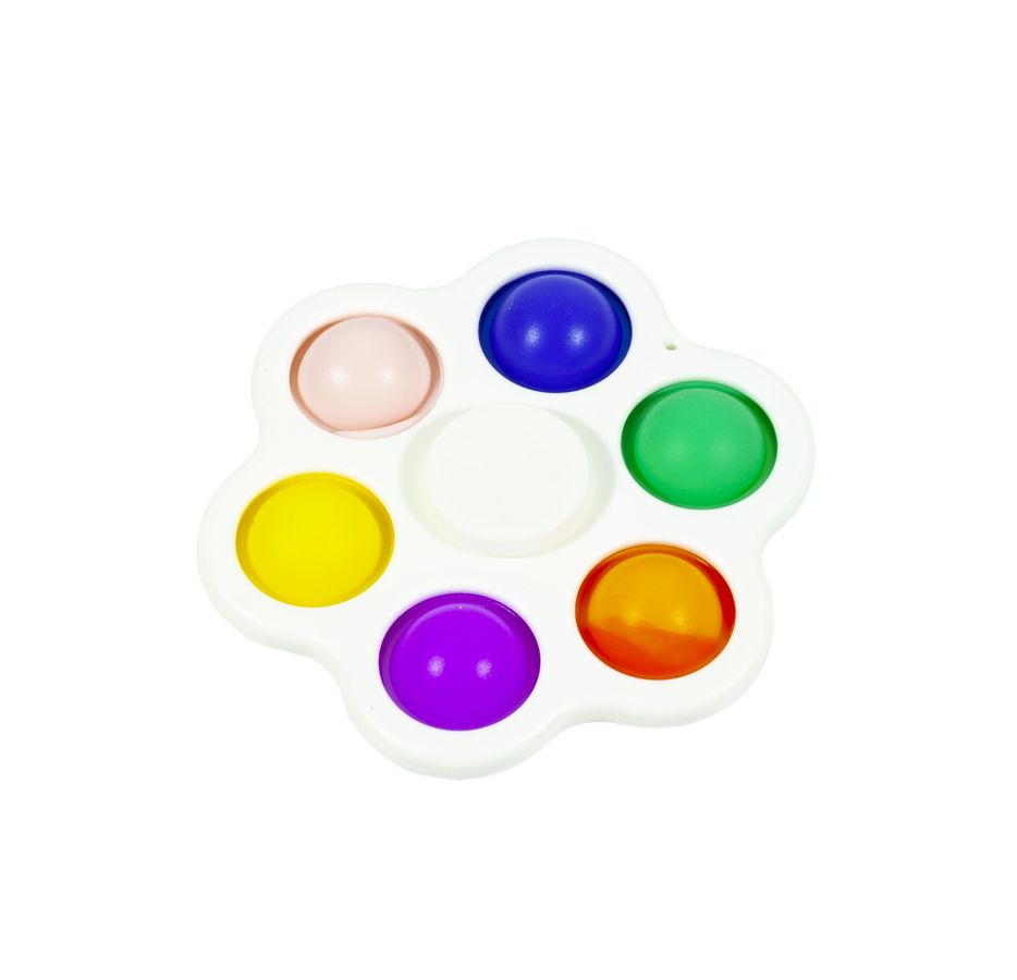 Сенсорная игрушка Simple Dimple спиннер антис-с pop it брелок крутитьс (PI-S-6)